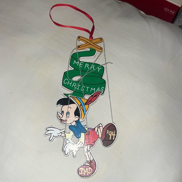 Disney Pinocchio Wooden Christmas Ornament - Picture 1 of 2